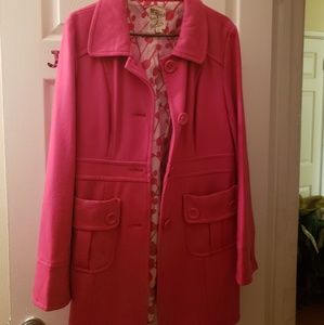 Hot Pink Peacoat